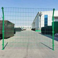 绿色圈山护栏网 低碳钢丝围栏网 包塑铁丝围网