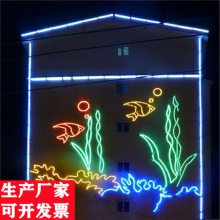 节日喜庆氛围景观造型灯 LED梅兰竹菊灯画 LED路灯杆装饰 厂家主推款 湖北鄂州市热销