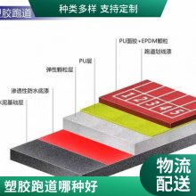 塑胶跑道人造草坪厂家PVC篮球足球场硅PU操场全包新国标质保