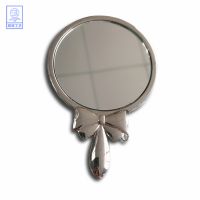 创意镶嵌镜子金属徽章个性logo胸针制作烤漆珐琅定制异形镂空徽章