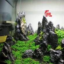 水族鱼缸造景- 假山石鱼缸装饰石头 -河南英石堆场