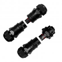 光伏发电交流3芯连接器 太阳能逆变器接头 AC220V