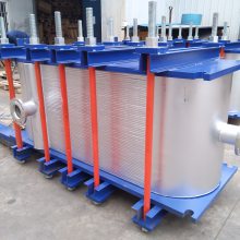 上海嘉遵大口径DN200板换流通换热器 换热器系数 水冷却器