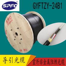 【太平洋】GYFTZY-24B1.3 24芯光缆 室外非金属阻燃光缆 单模光缆