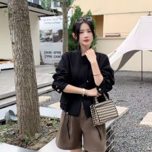 品牌折扣女裝尾貨 景杰風(fēng)衣外套 年輕時(shí)尚修身款風(fēng)衣外套