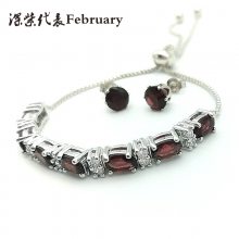 耳环 套装十二星座色彩手链耳环厂家批发jewelry set