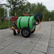 汽油机动推车打药机 小区车库地面清洗机 160升手推式打药机 志成机械