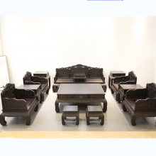 赞比亚血檀家具客厅整装家具红木沙发生产厂家 名琢世家