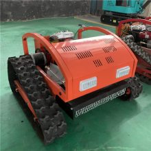 厂家直供 全自动果园草坪杂草履带自走式割草机 智能割草机