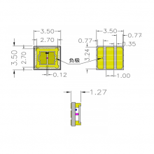 3535UVC 270NM 60MA 6V ɱ 3535UVC