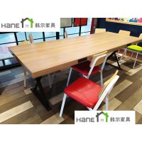 江浙沪必胜客餐厅桌椅 简约现代HR-07餐厅桌椅定制 上海韩尔品牌