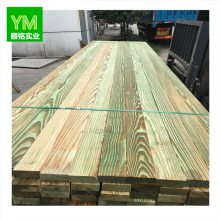 户外炭化木地板 芬兰木板定制 实木防腐木外墙
