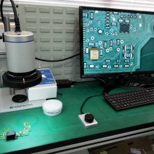 PCB元器件快速测量inspectis4K高分辨率清数码显微镜