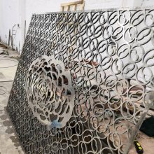 辽阳市北京异型铝单板双曲铝单板山水画雕花造型包柱铝单板幕墙厂家订做大堂天花