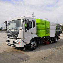 东风天锦SGZ5189TXSDF6型洗扫车 大型国六路面清洗扫地车