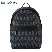 新秀丽印花双肩包NU4*29008 上班通勤背包 15寸电脑包 超轻学生书包