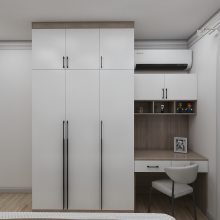 西安橱柜定做 全屋定制衣柜 OSB欧松板环保材料 居为家整体厨房定制