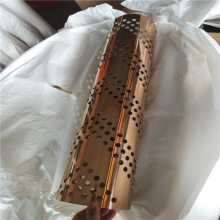 吕梁KTV茶几腿配件 酒吧散台吧台柱 超大口径透光带孔圆管发货快