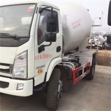 聚仁 混凝土搅拌运输车 混凝土自动上料车 装载式混凝土搅拌车