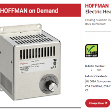 HOFFMAN¿ HOFFMANDAH8001B DAH8002B