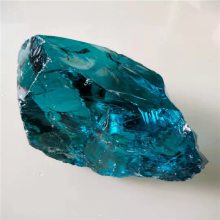 园林造景用玻璃块 玻璃水晶石 3-5公分大号白色透明玻璃块