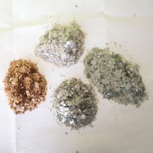 供应彩色云母片 20-40 水包漆 真石漆 外墙涂料用 耐候性好 颜色鲜艳