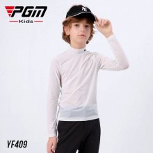 PGM青少年高尔夫服装男童打底衫衣服时尚百搭童装防晒衣厂家