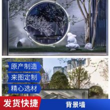 音乐流水背景墙 带灯光喷泉 不锈钢耐腐蚀材质 生产厂家