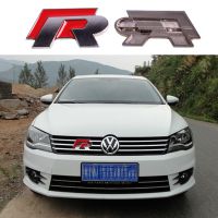 纯金属R标志 3D立体汽车改装车标 R车标金属字母车贴R199-24