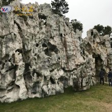 混凝土水泥假山 户外造景手工直塑 假山景观 可预约 庭院阳台水池