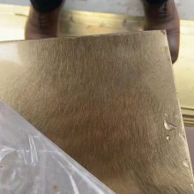 泉州工地定制黄古铜做旧乱纹不锈钢板建筑装饰