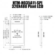 3.5SPIӿTFTҺģ320*480ֱʾ