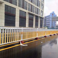 道路護(hù)欄隔離欄公路馬路市政隔欄離移動(dòng)圍欄鋅鋼交通設(shè)施城市護(hù)欄
