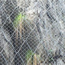 山体柔性主动护坡防护网 被动防护边坡网厂