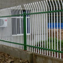 陕西商洛 二横梁锌钢护栏 公共设施围栏 低价促销