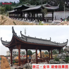 古建长廊 防腐木长廊 免费上门测量尺寸