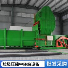 建设中大型生活垃圾中转站压缩设备优选德胜牌 老厂经验丰富