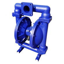 QBK-100铸铁气动隔膜泵耐磨耐腐蚀不阻塞屏蔽泵