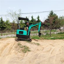 微型挖掘机 果园小型履带挖掘机 一机多用挖掘机图片