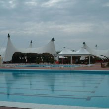 江苏镇江膜结构篮球场 pvdf膜材料品质