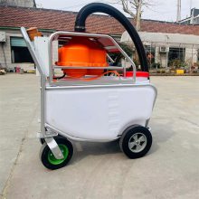 养殖场高压电动风雾机 75L校园防疫消毒机 推车喷药机