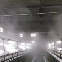 储煤棚喷雾降尘设备 自动喷雾系统 储料喷雾除尘设备