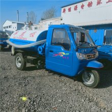 小型农村厕所抽粪车 柴油机三轮真空抽粪车吸粪真空泵热销