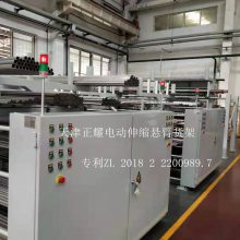 电动伸缩悬臂货架使用安装现场