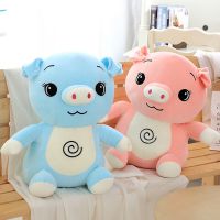 猪年新品羽绒棉棒棒猪毛绒玩具软体猪公仔爪机娃娃来图来样定制