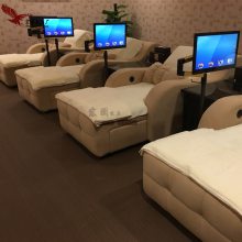 宏图家具HT-188电动洗浴大厅沙发布艺足疗按摩沙发床