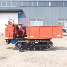 工程農(nóng)用履帶式運(yùn)輸車(chē)山地果園自卸履帶車(chē)全地形適用靈活方便