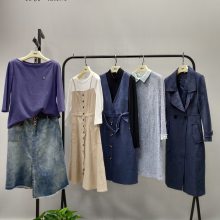 阿莱贝琳【柏丝】2019新款秋冬装品牌折扣女装尾货***0库存供应链宝利