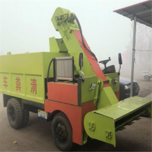 内蒙古牛羊场专用粪便清粪车 全自动柴油三轮清粪车生产厂家