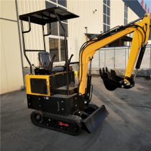 17型农用园林小型挖土机 建筑工程挖掘机 微型挖掘机